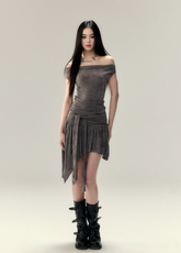 Asymmetrical One-Shoulder Dress